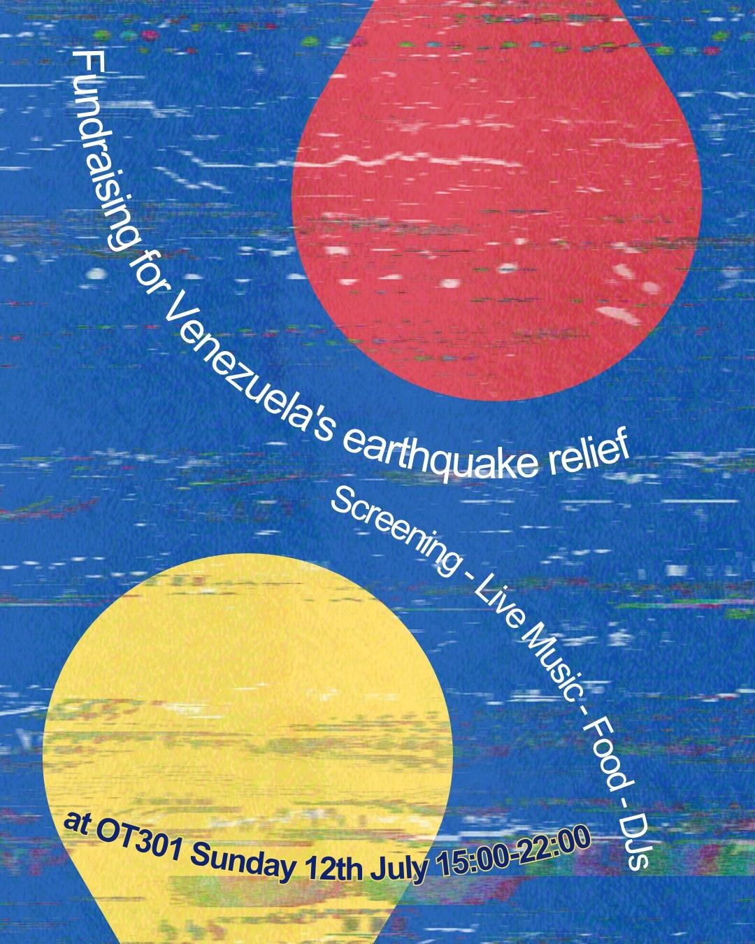Venezuela earthquake fundraiser