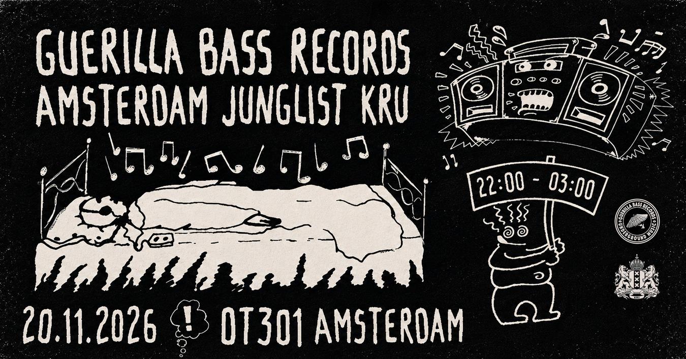 Amsterdam Junglist Kru X Guerilla Bass