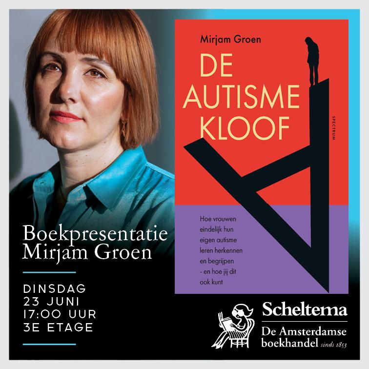 Boekpresentatie Mirjam Groen, De autismekloof