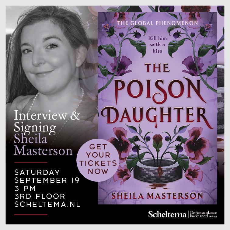 Interview & Signing with Sheila Masterson, The Poison Daughter