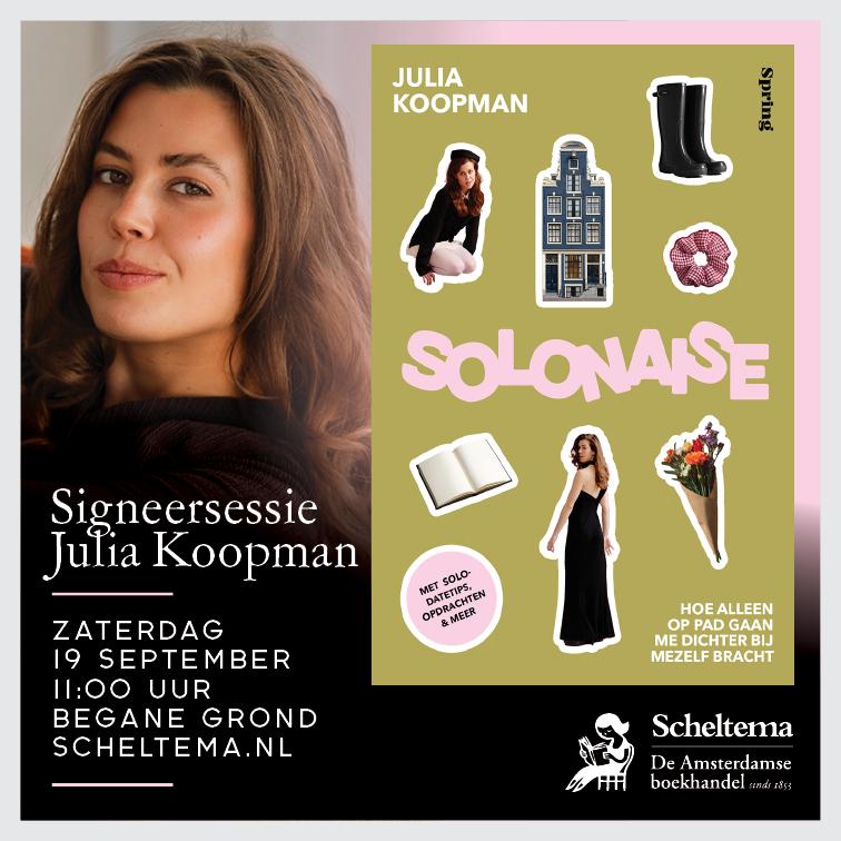 Signeersessie Julia Koopman, Solonaise