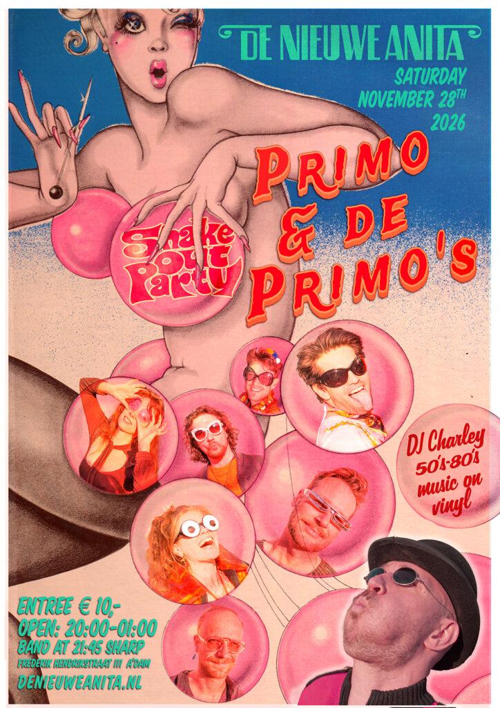 SHAKE-OUT Party: Primo & de Primo’s