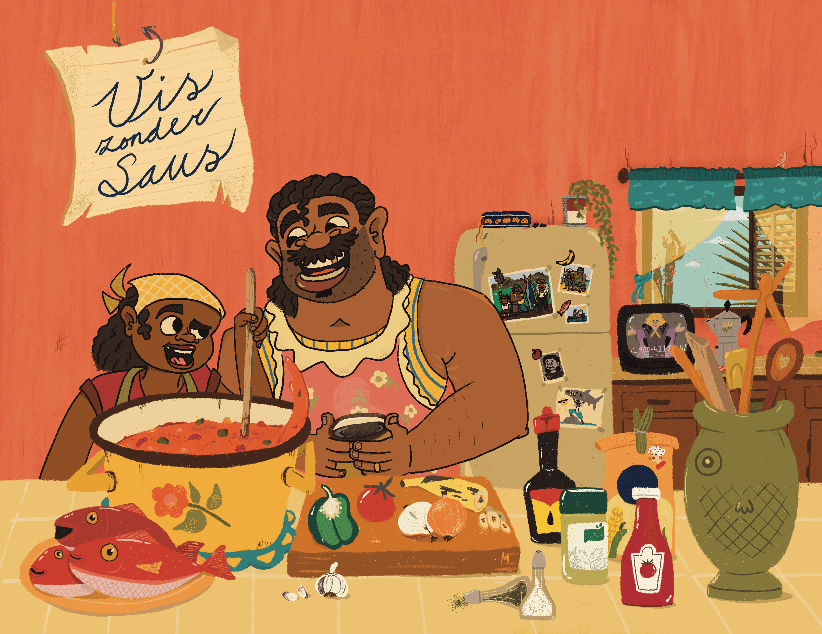 Qissa kidspanel: vis zonder saus (3+)