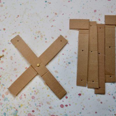 Cardboard Articulated Puppet by Raquel Diniz