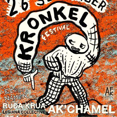 Geregeld Ontregels, Pretty Ugly & BandGurl666 present: KRONKEL, one day festival celebrating the underground
