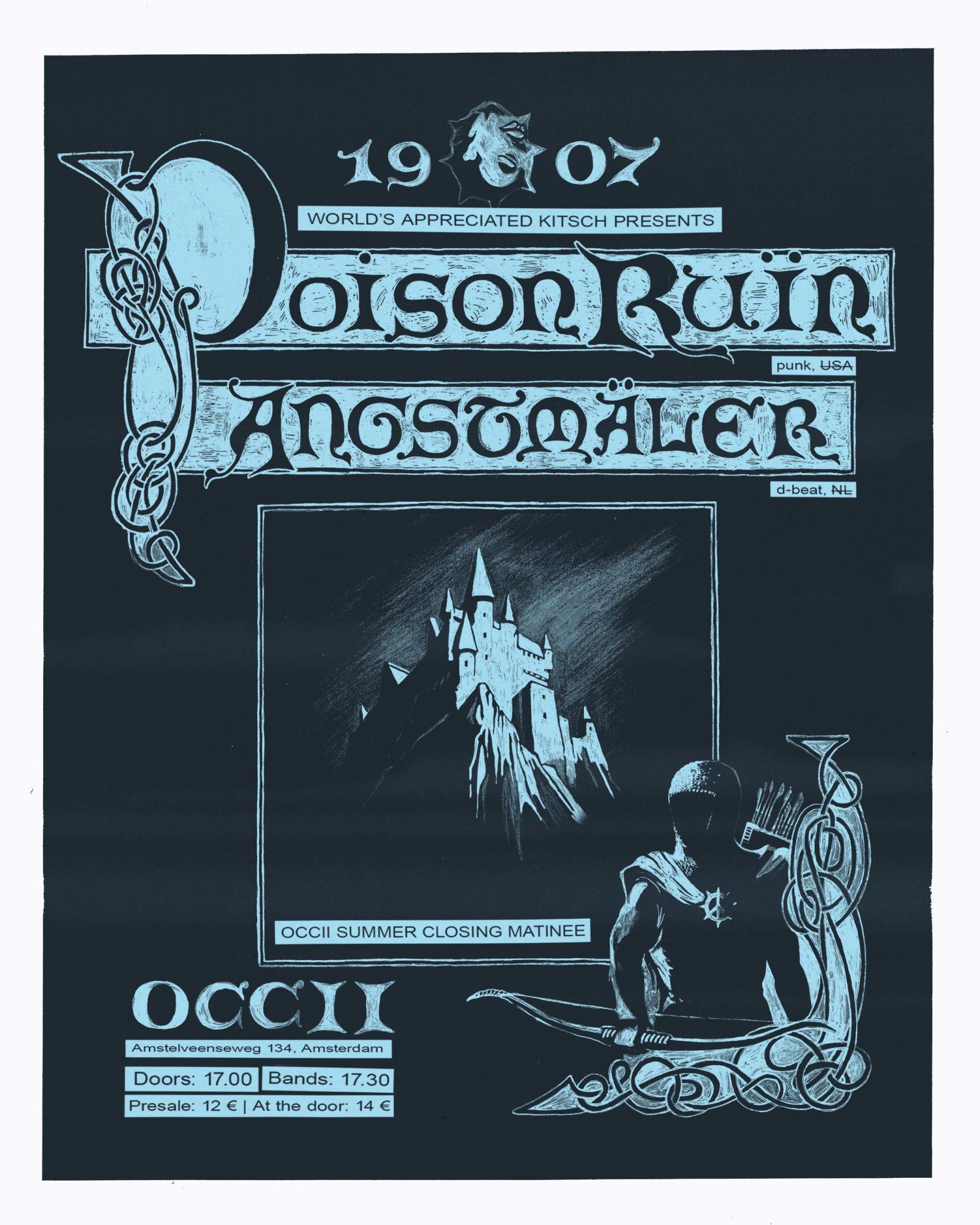 POISON RUÏN (US) + ANGSTMÄLER