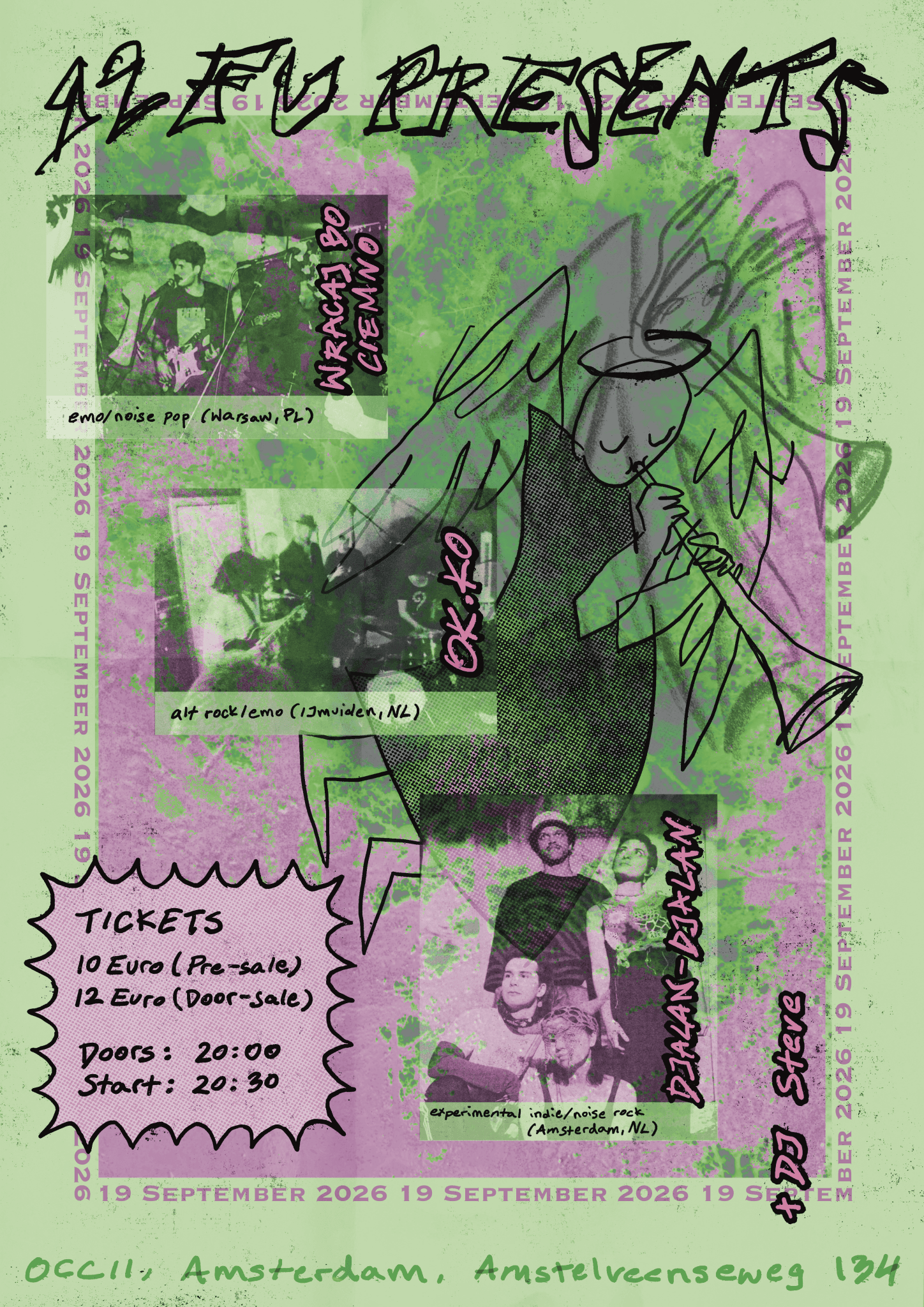12FU w/ WRACAJ BO CIEMNO (PL) + OK.KO + DJALAN-DJALAN + DJ STEVE