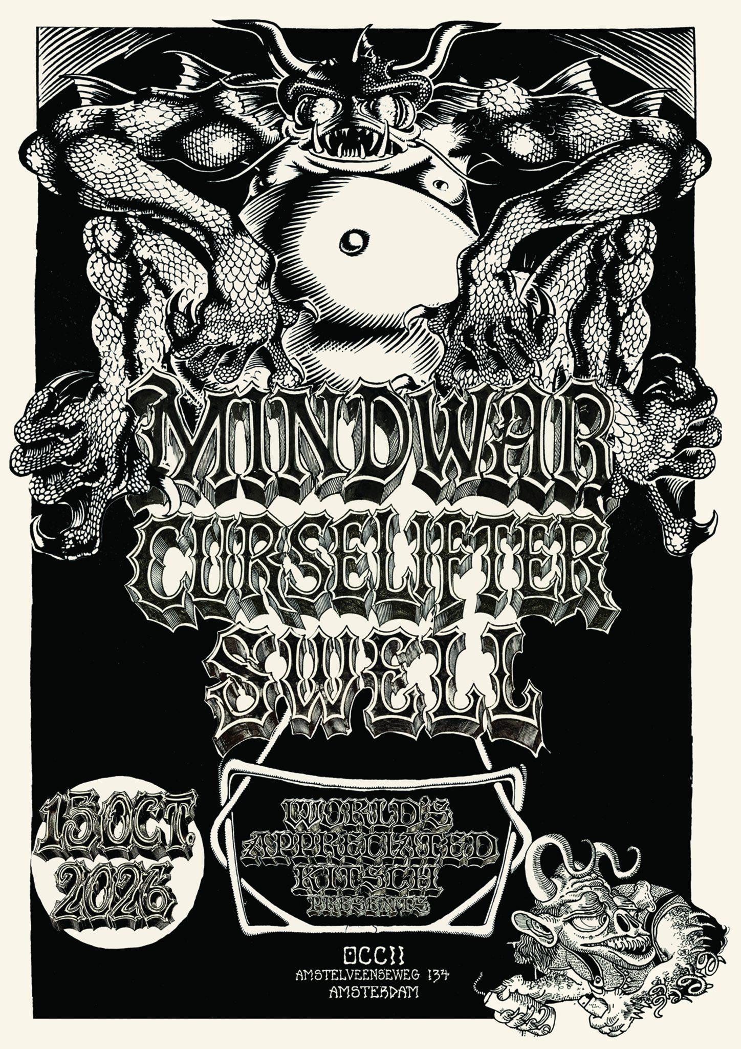MINDWAR (BE) + CURSELIFTER + SWELL