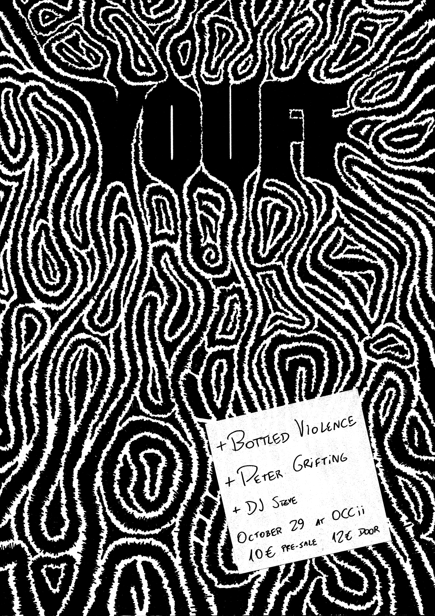 12FU w/ YOUFF (BE) + BOTTLED VIOLENCE (NL) + PETER GRIFTING (NL) + DJ STEVE