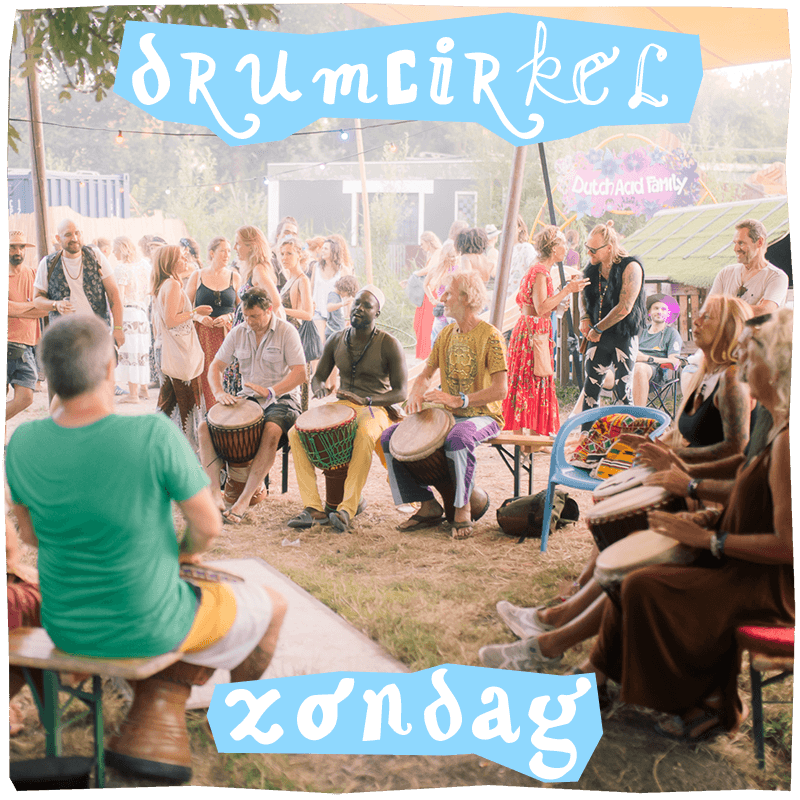 Drumcirkel In De Kerk