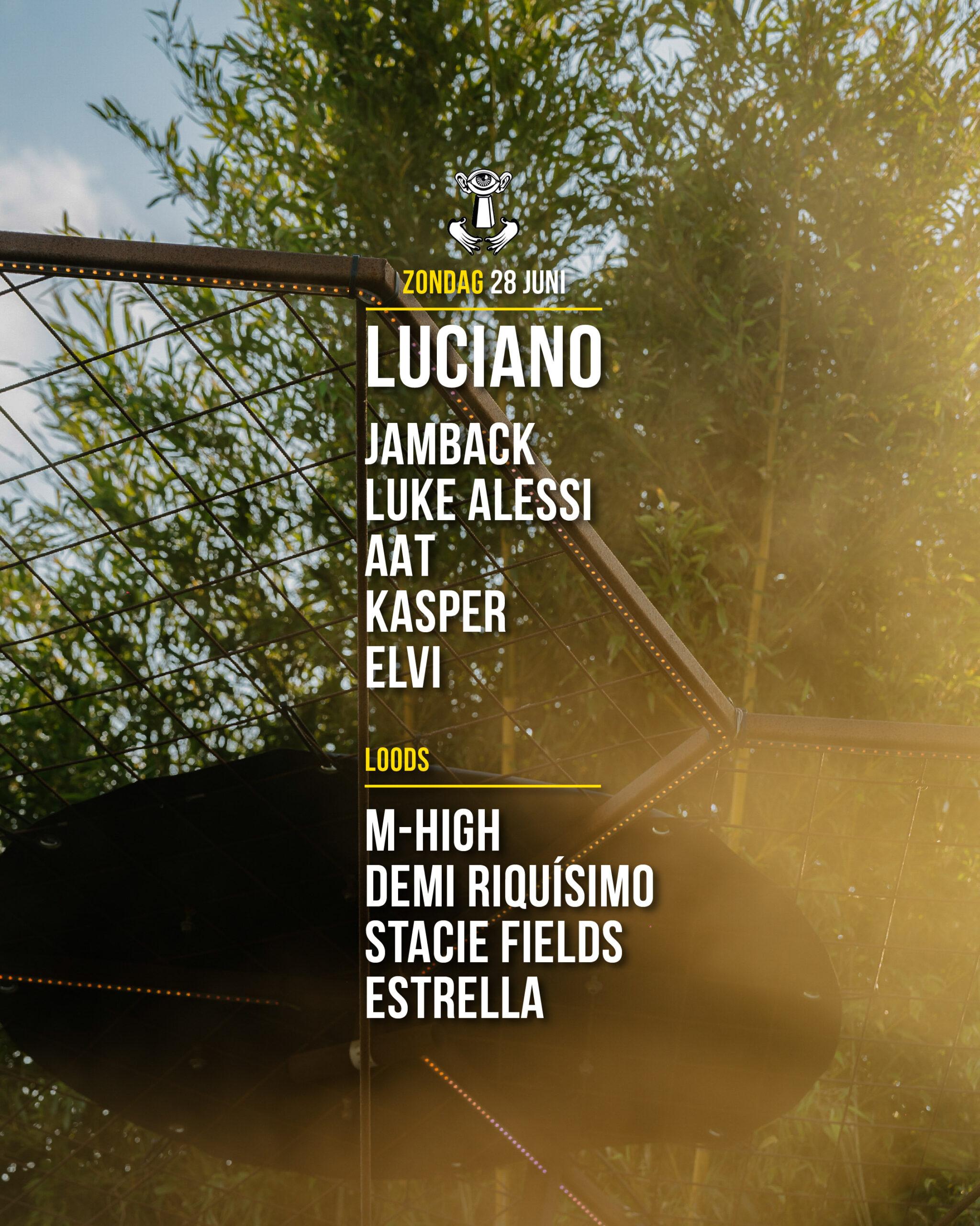 Luciano / Jamback / Luke Alessi & more