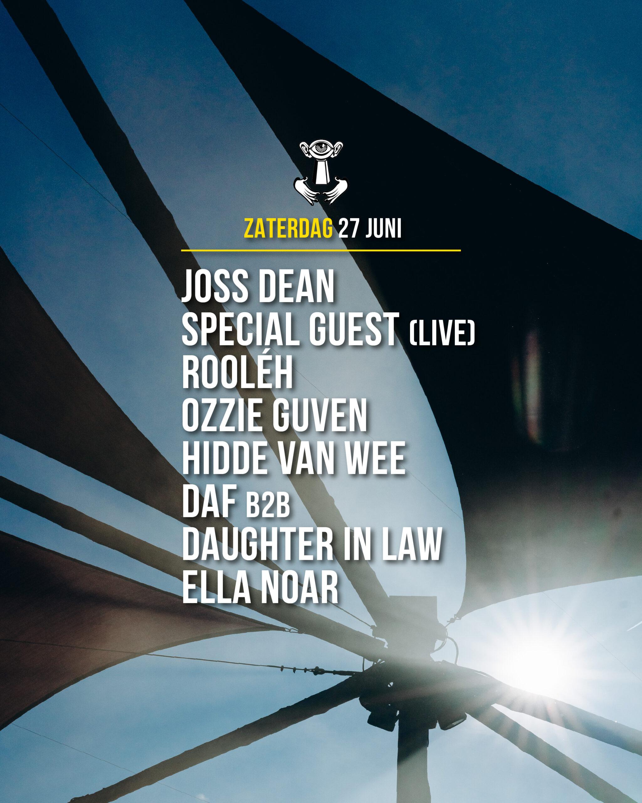 Joss Dean / Special Guest (live) / Rooléh & more