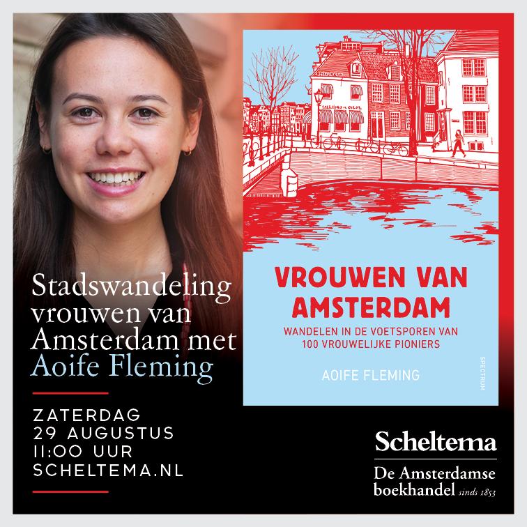 Stadswandeling Vrouwen van Amsterdam met Aoife Fleming