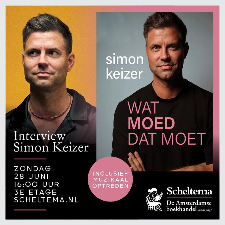 Interview & muzikaal optreden met Simon Keizer