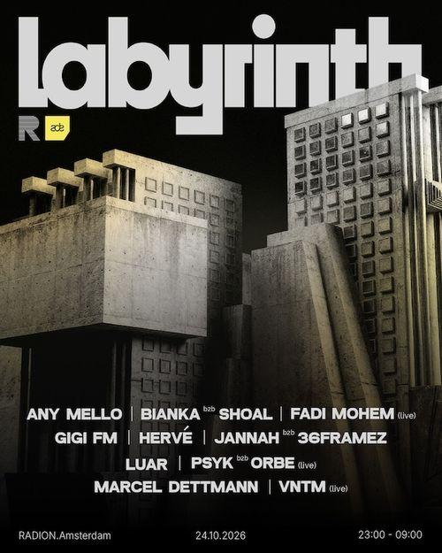 LABYRINTH 1 YEAR ANNIVERSARY - ADE