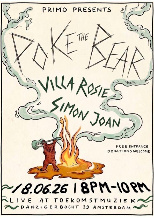 Live & Local: Poke the Bear, Villa Rosie